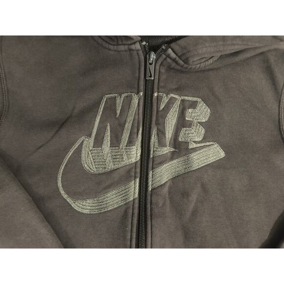 Nike Sweater Zip Up Hoodie Sweatshirt Kids Size Médium - Picture 3 of 4